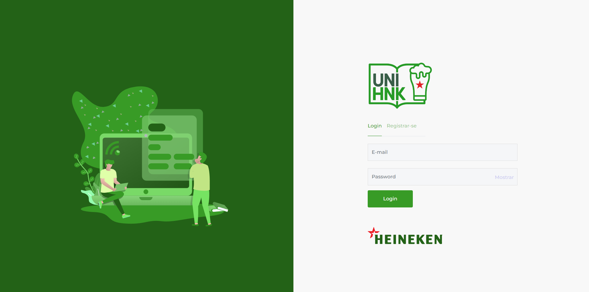 Heineken Login
